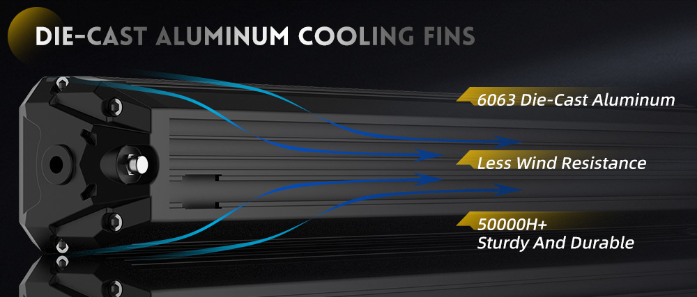 barra de luz LED automotriz