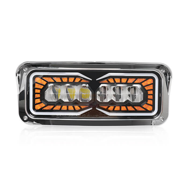 Peterbilt 379 Asamblea de faros delanteros Halo Running Light JG-HPC1001