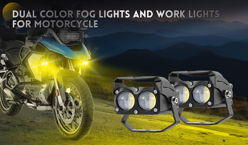 Luces auxiliares para el deslizamiento de la calle