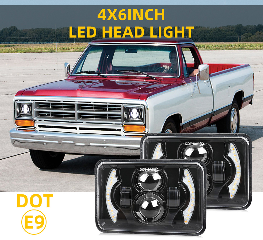 Descripci&oacute;n del producto JG-T001 de 4x6 Crescent Halo Rectangular Beholes Byle-T001-YY