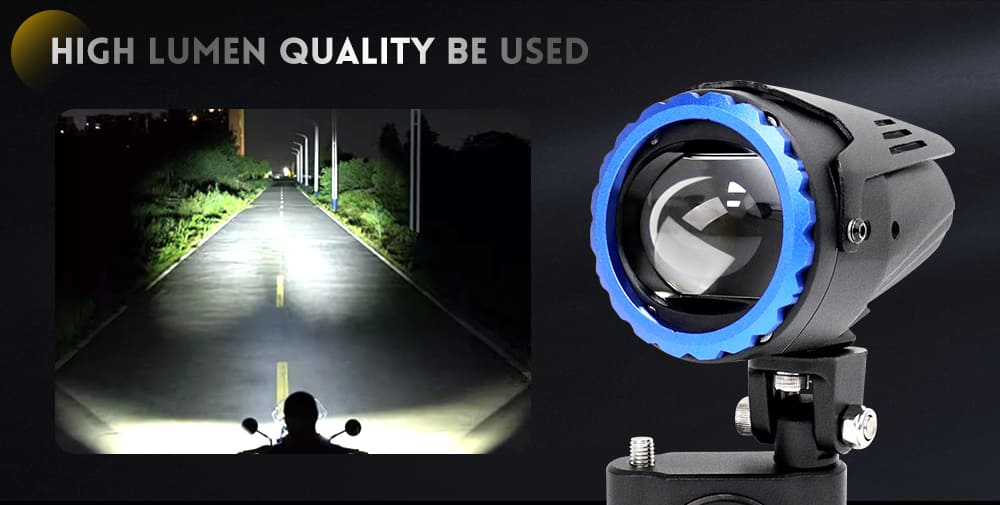 Luz auxiliar de motocicleta