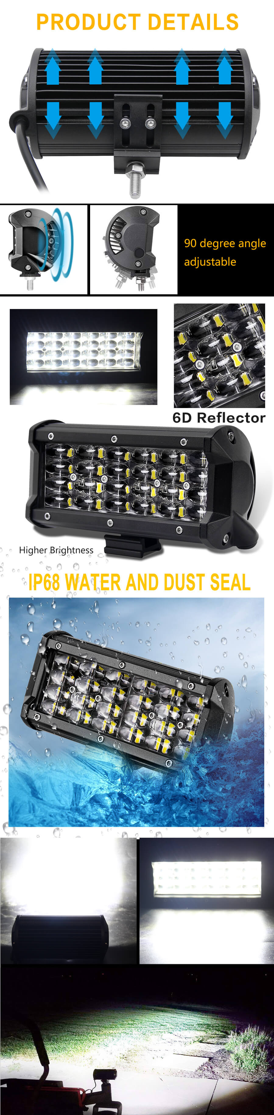 Barra de luz LED al por mayor f&aacute;brica