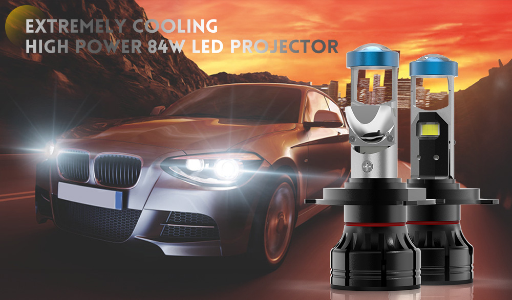 lente de lente de proyector H4