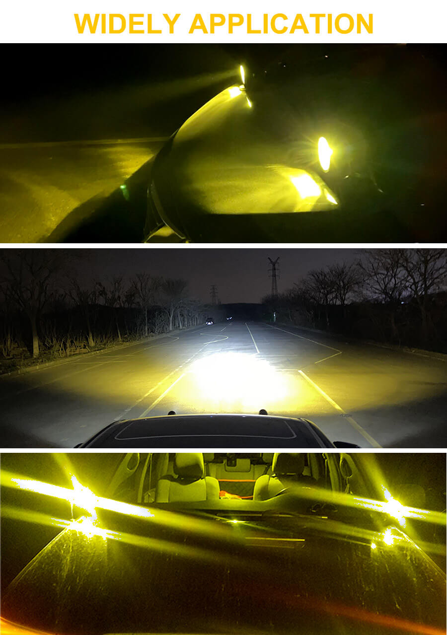 Eagle Series &reg; 3.5 pulgadas de doble color LED Auxiliary Light JG-1000H-HS Aplicaci&oacute;n