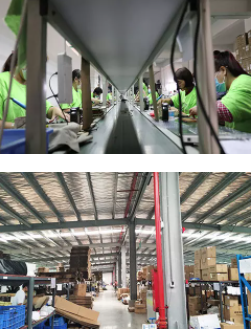 producci&oacute;n de luz de barra de luz led