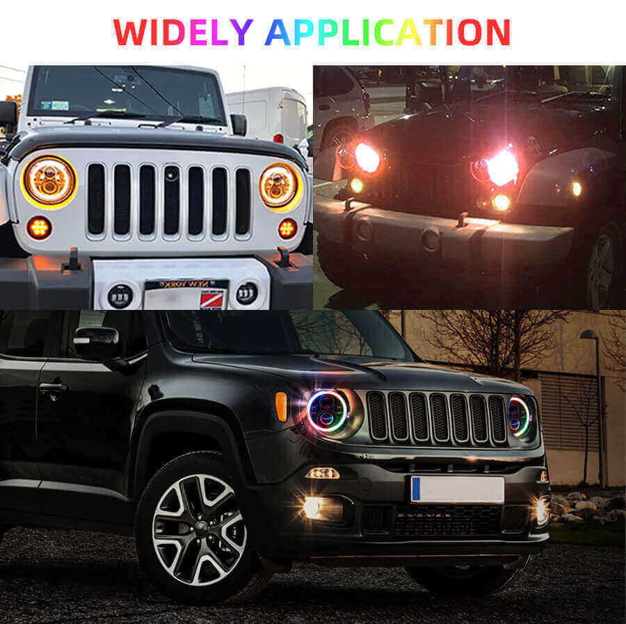 Kits de halo de rgb barato al por mayor de la aplicaci&oacute;n JG-J003P-T