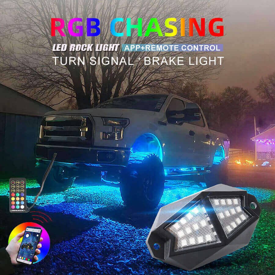 Jeep Rock Lights al por mayor JG-R002P-ZS Detalles