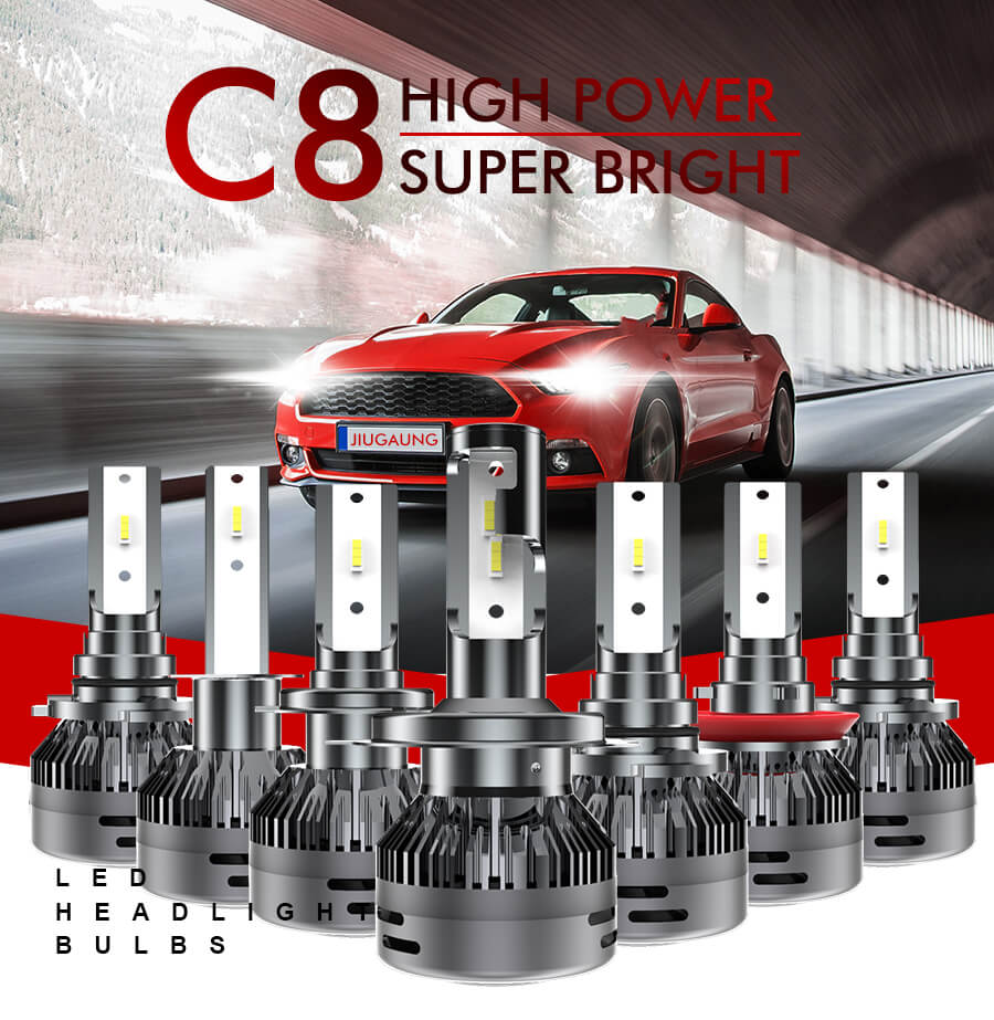 8000lm Duradero LED Bombilla Bombilla JG-C8 Detalles