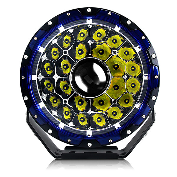 Luces de conducción láser de 9 pulgadas de tres colores JG-L090