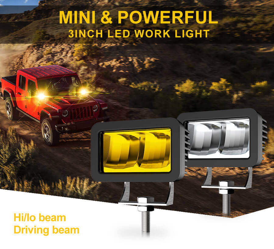 Mini luces de conducci&oacute;n de 3 pulgadas F&aacute;brica de f&aacute;brica JG-926H Detalles