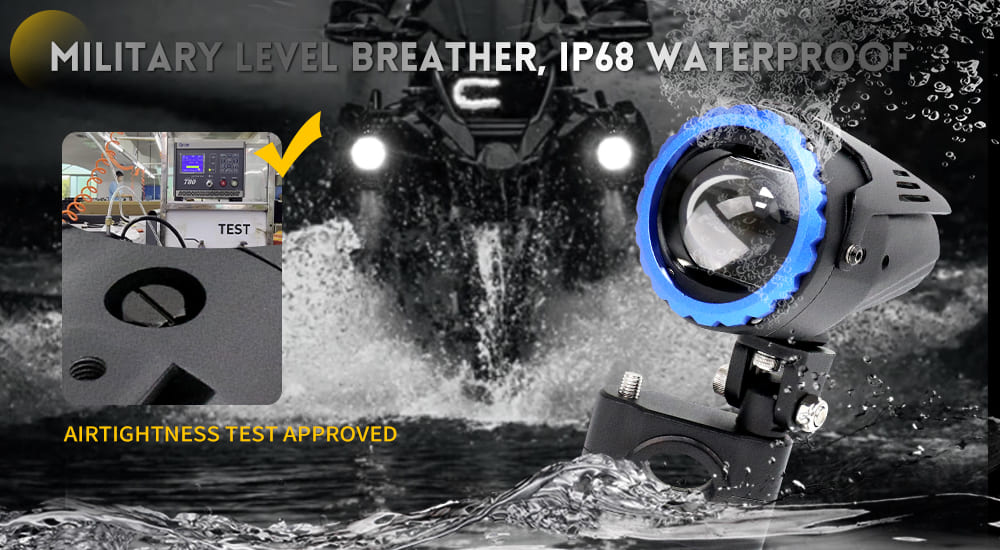 Luz de motocicleta de alto brillo