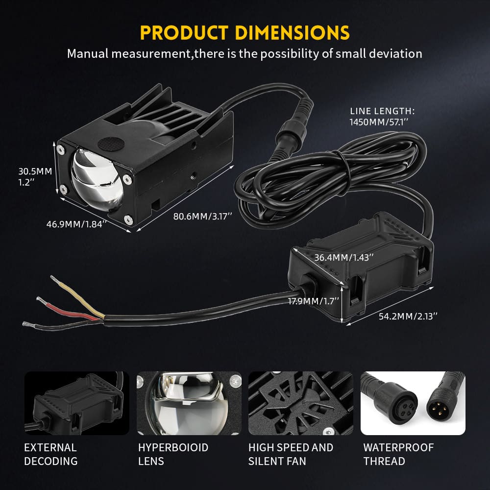 Actualización de luces de parrilla de proyector de rayo de doble color súper brillante -JG -993PRO