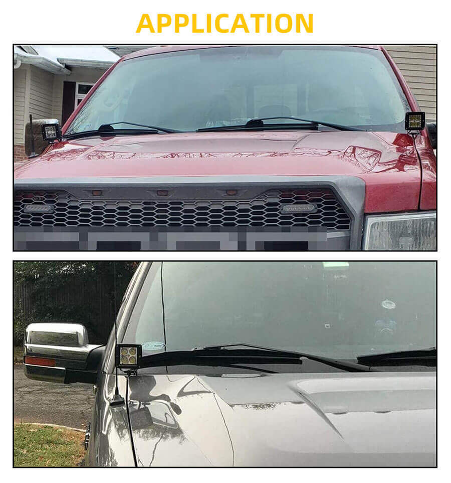 Ford F150 Caper Ditch Light Support JG-MQ013 Aplicaci&oacute;n