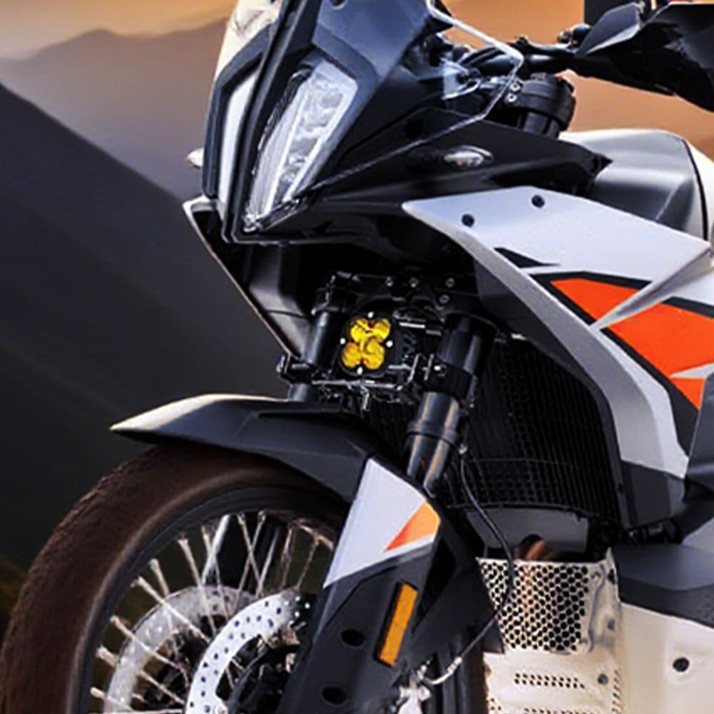 Soporte de luz auxiliar de motocicleta universal-Z002