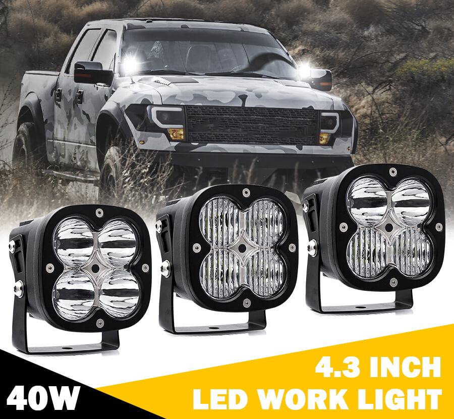 4.3 pulgadas CUBE LED JG-954A Detalles