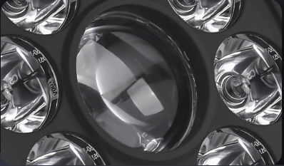 Luces 4x4 de m&uacute;ltiples lentes