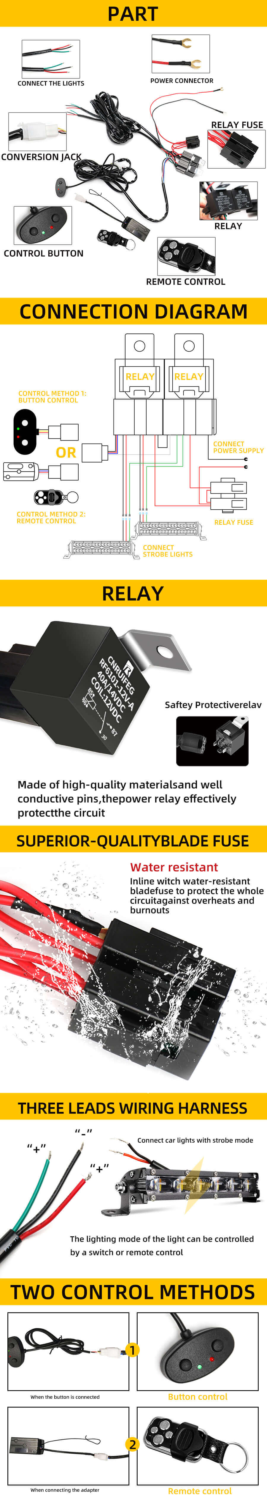 Controlador Flashing Cableado Arn&eacute;s JG-XZ-PT Ventajas