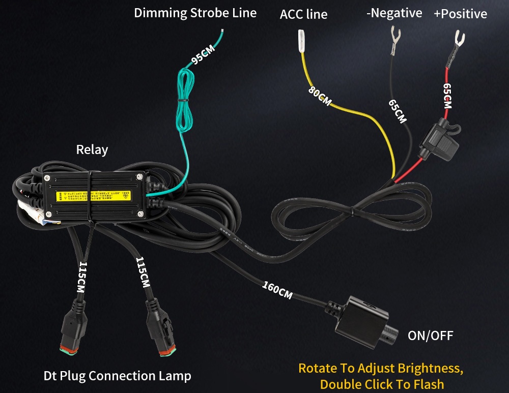 Instalaci&oacute;n f&aacute;cil de cableado de motocicletas