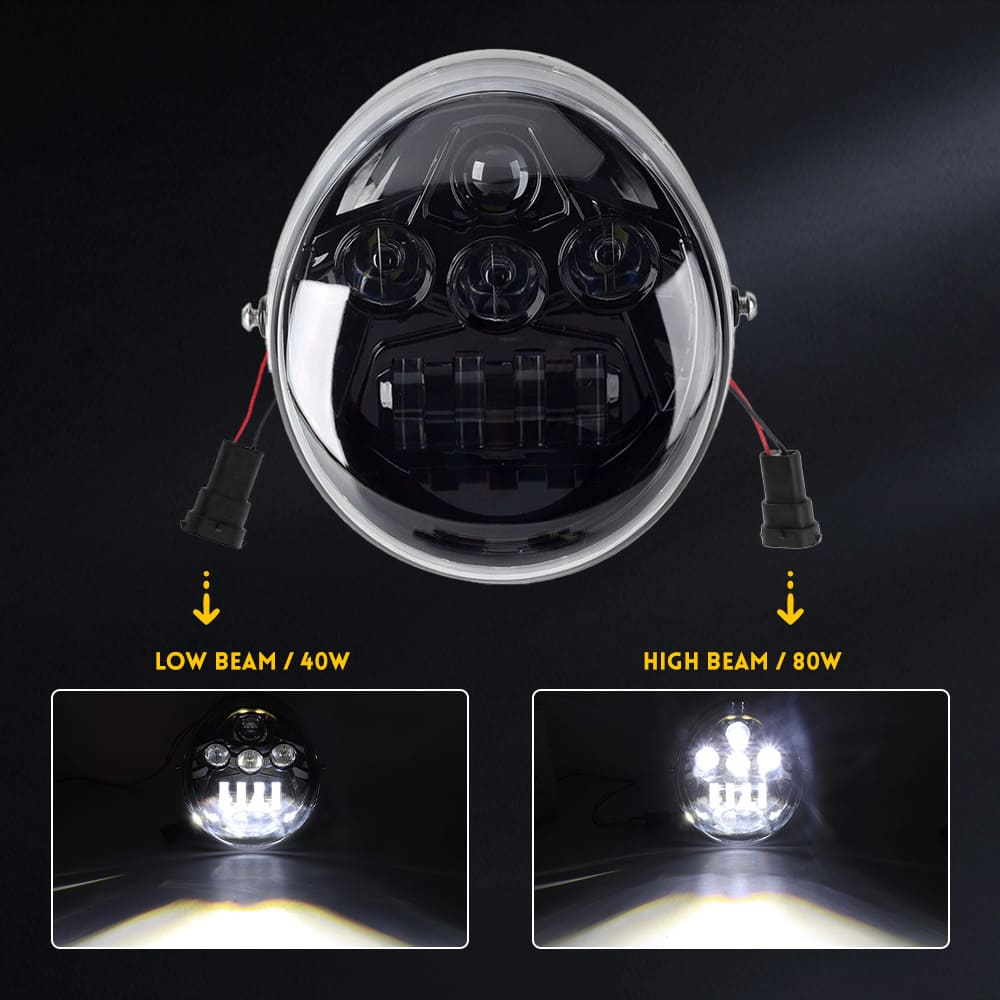 Faro LED de motocicleta para V-ROD-JG-HL-1002