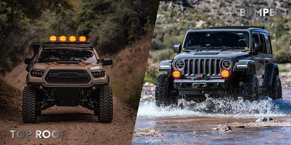 Luces de vaina de 12ffroad