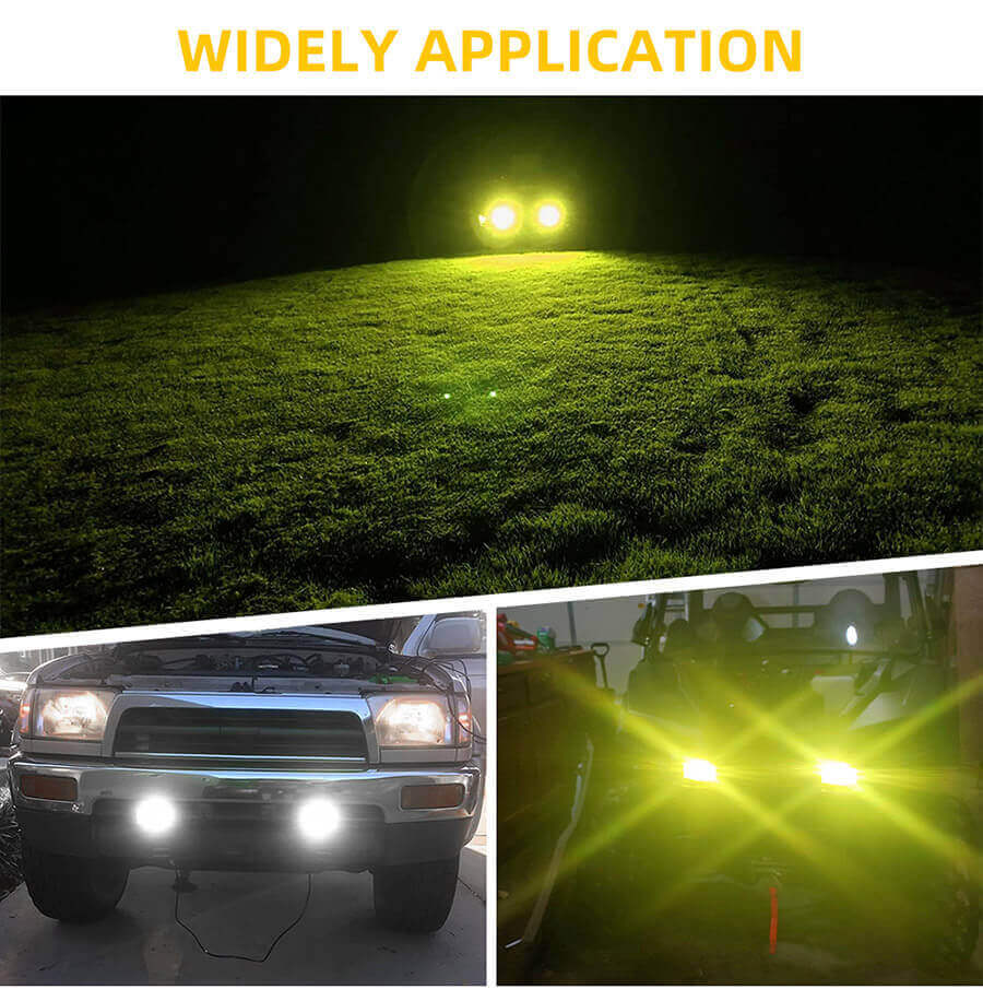 Mini luces de conducci&oacute;n de 3 pulgadas Factory JG-926H Aplicaci&oacute;n