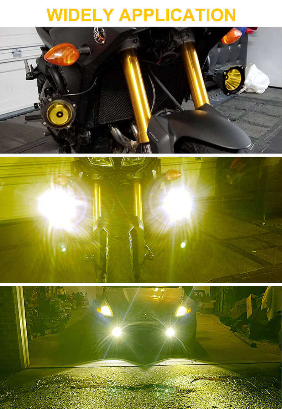 Aplicaci&oacute;n del fabricante de luces antiniebla redondas de 3 pulgadas JG-1001-ZC