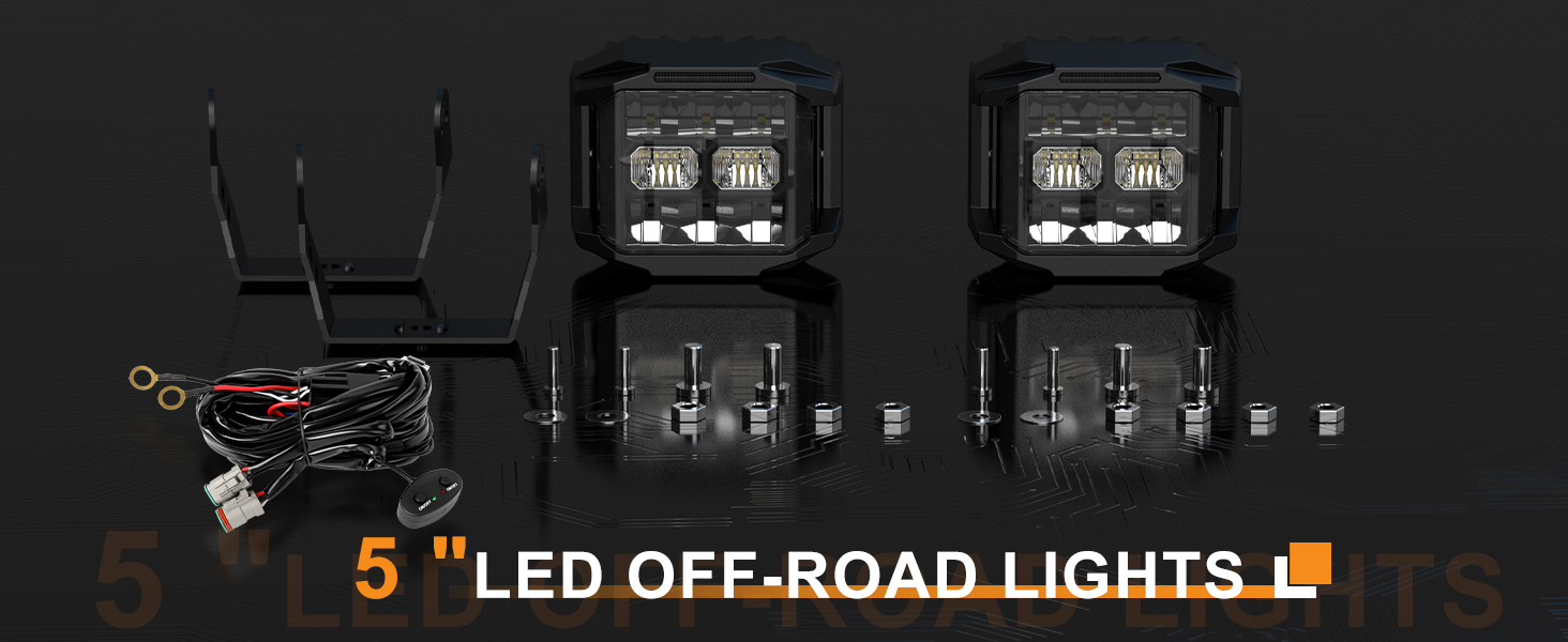 Luces LED de haz combo