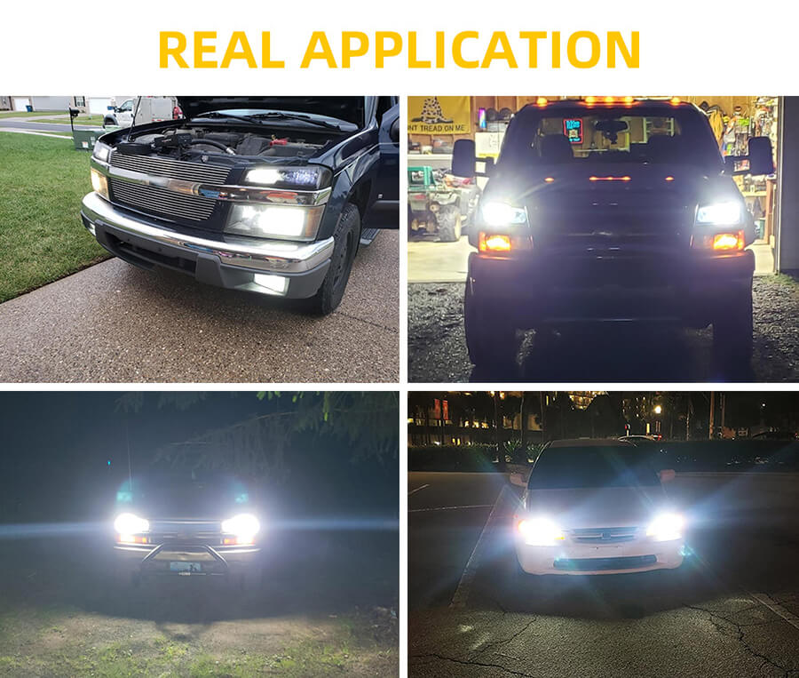 Ultinon Essential 8pcs Philips Chips LED Bulb de faros JG-M2P Aplicaci&oacute;n