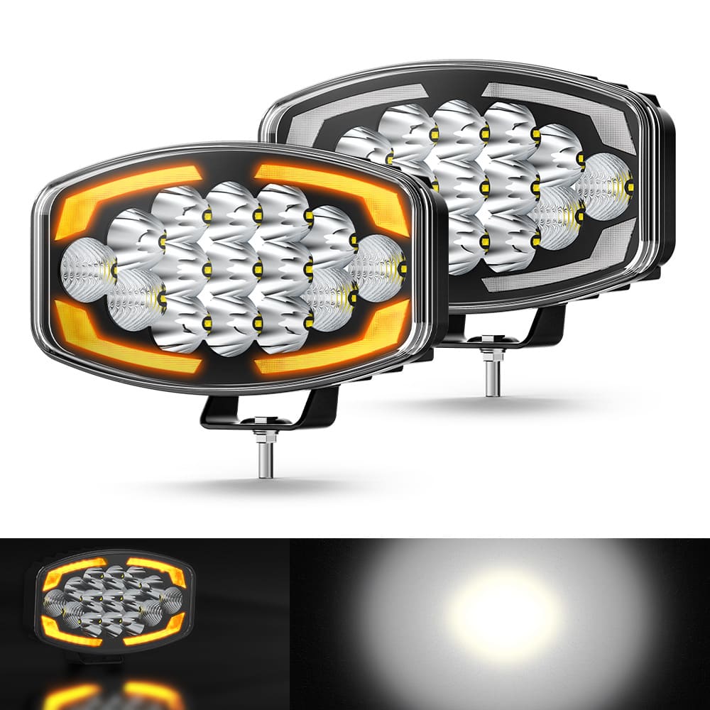 Luz de conducción de camiones LED de 32 W para vehículos pesados-958-4A-15