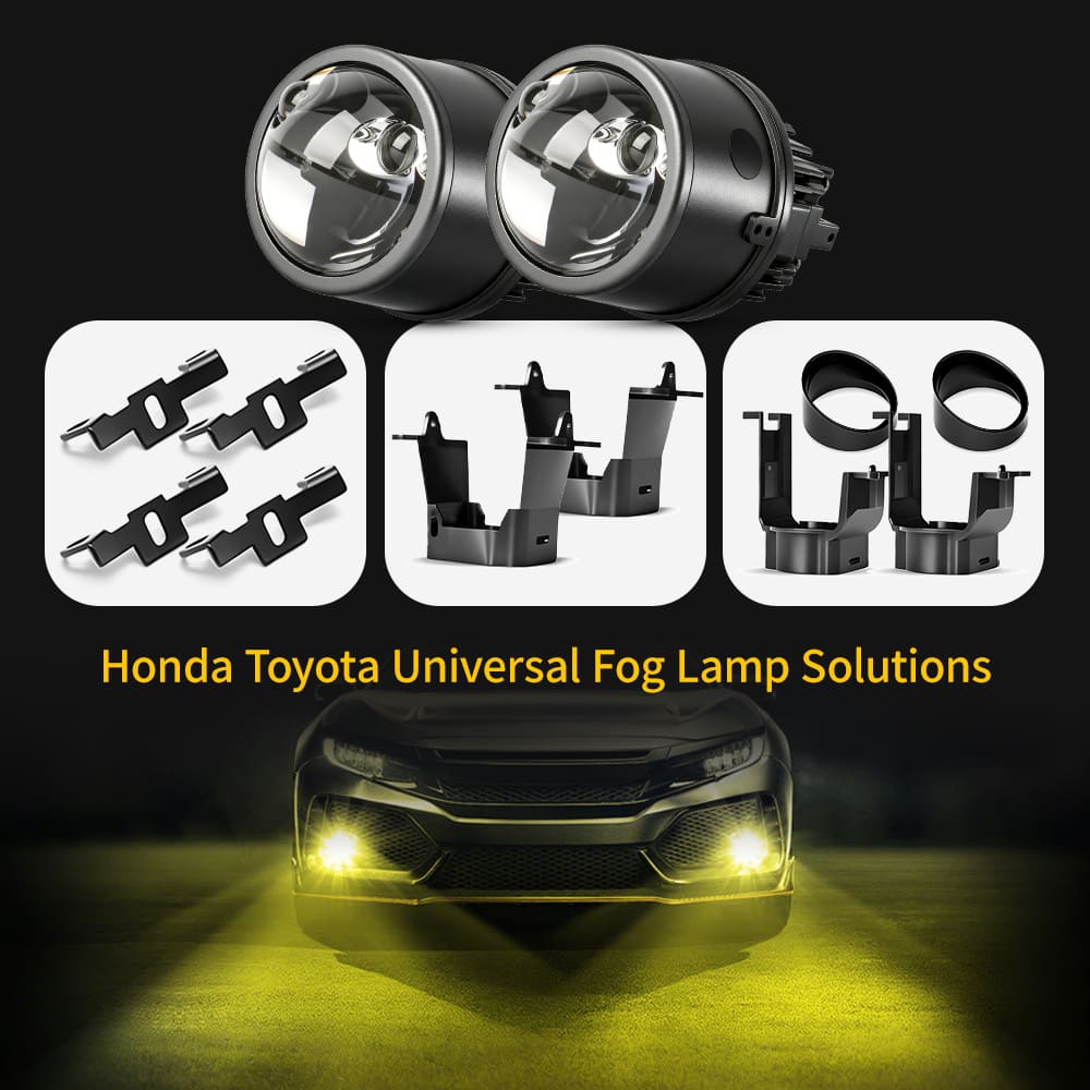 Proyector LED Bi de 3 pulgadas de luz antiniebla para Honda Car-W32