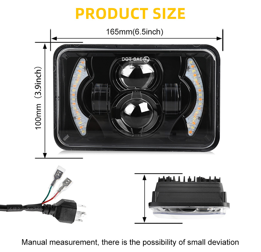 4x6 Crescent Halo Rectangular Fehreno al por mayor paquete y tama&ntilde;os