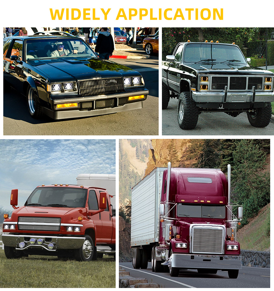 4x6 Crescent Halo Rectangular Feemblo Aplicaci&oacute;n mayorista JG-T001-YY