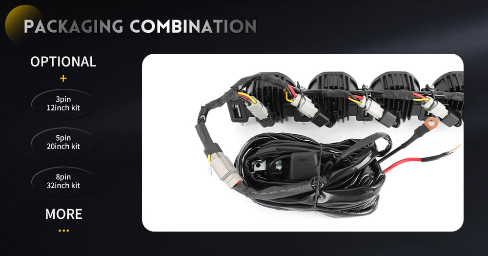 BAJA LIGHBAR WHITE y AMBER