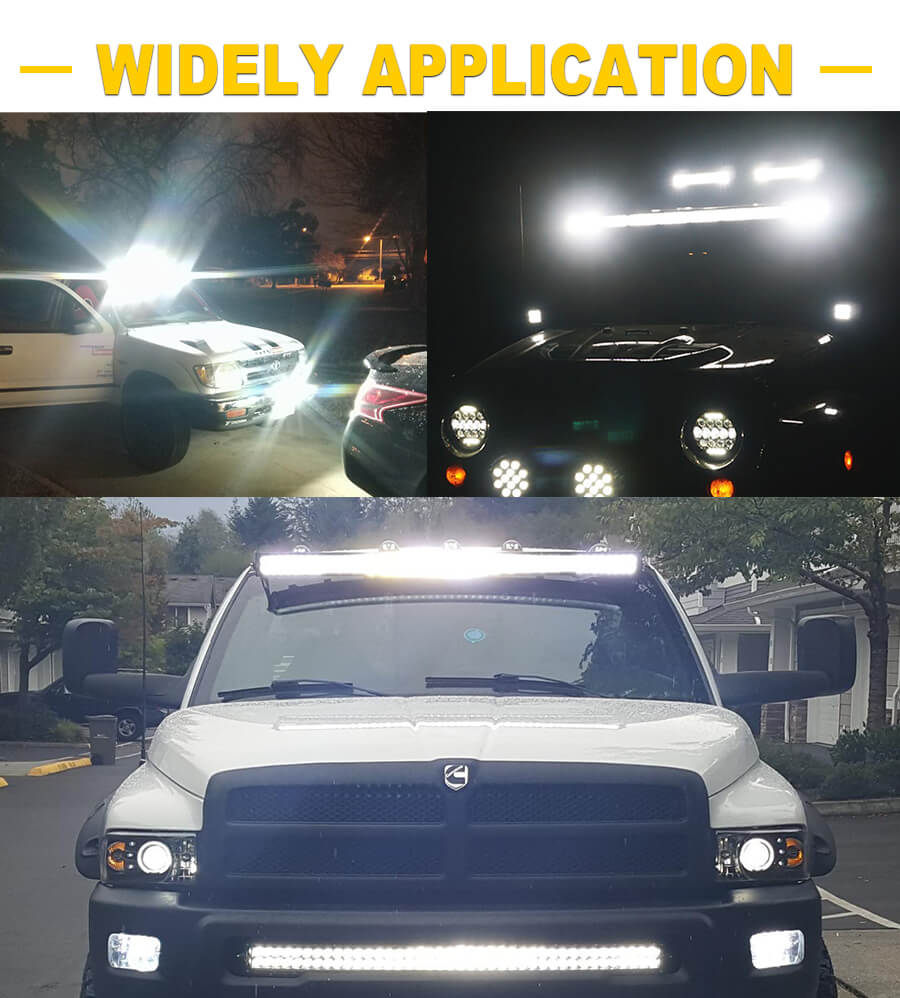 Barra de luz del barco de empalme de 10 pulgadas JG-2009 Aplicaci&oacute;n1