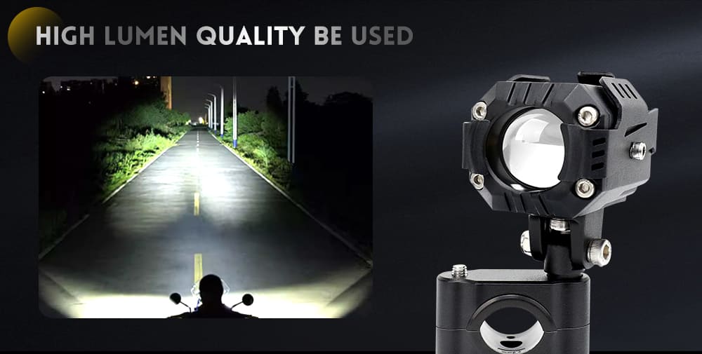 Mini foco de la motocicleta