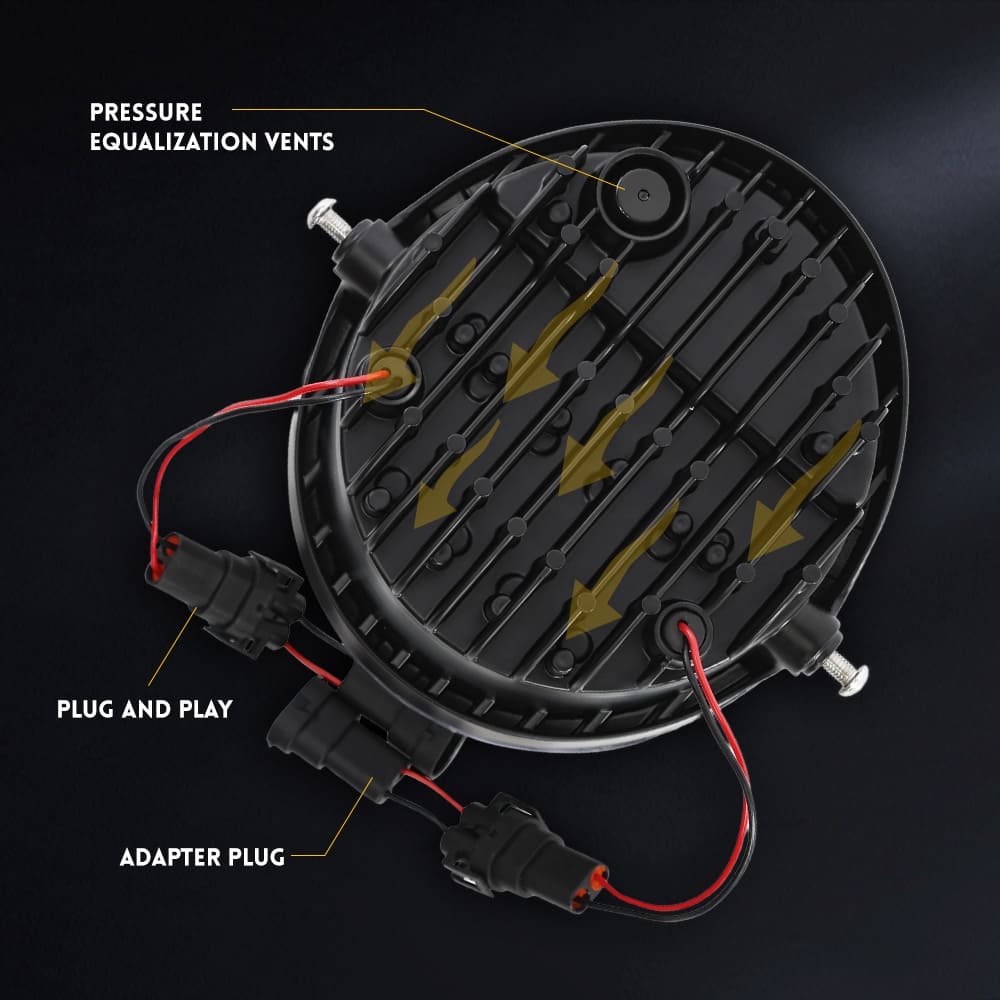 Faro LED de motocicleta para V-ROD-JG-HL-1002