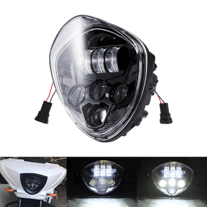 7 "Faro LED de motocicleta Viga baja alta para Harley 10-12 FLSTSE-HL-1003
