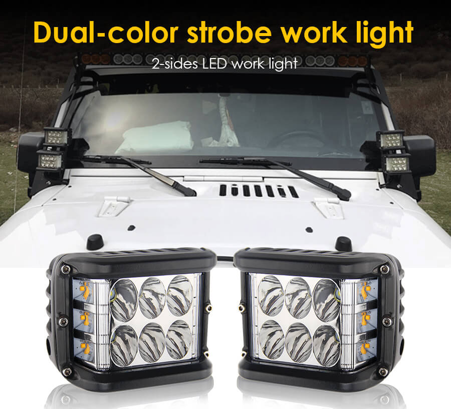 Las vainas LED del tirador lateral parpadean el tama&ntilde;o JG-996BS (2)