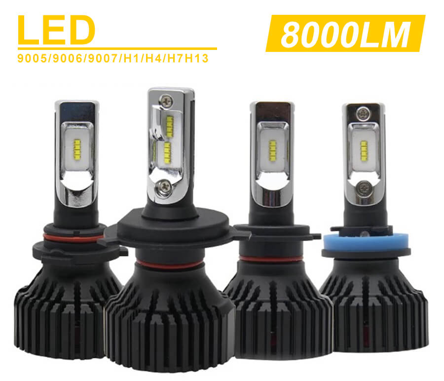 ZES LED AUTOM&Aacute;TICO Bombilla de faros para coches JG-T8 Detalles