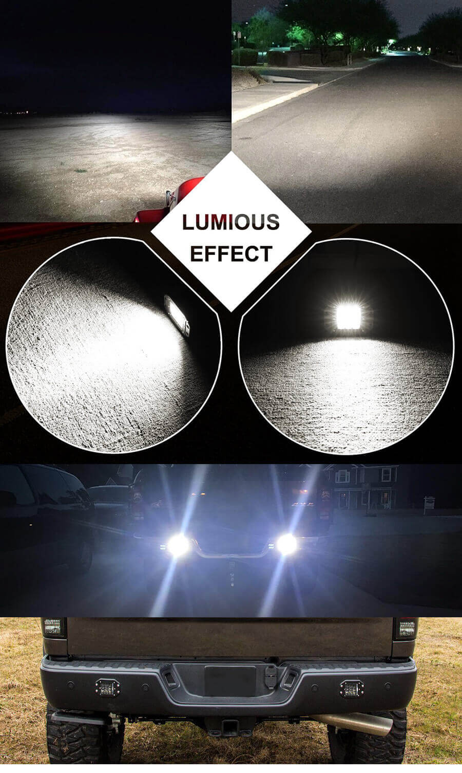 POLES LED DE MONTAJE DE FLUSH DE FLUSO QUAR JG-995DW-14 Aplicaci&oacute;n