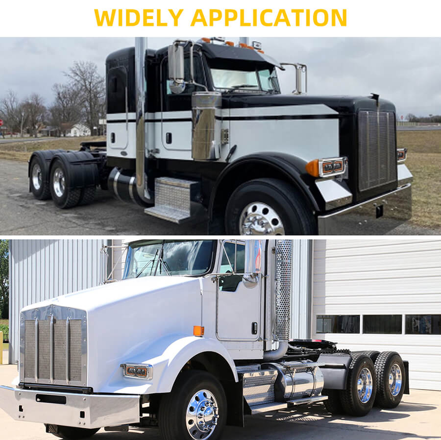 Peterbilt 379 Asamblea de faros Halo Running Light JG-HPC1001 Aplicaci&oacute;n