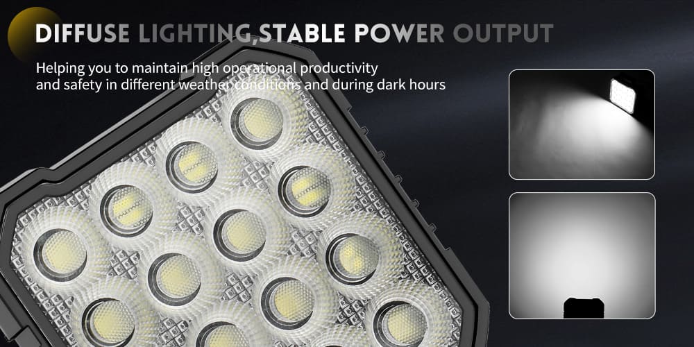 luces de trabajo del tractor LED