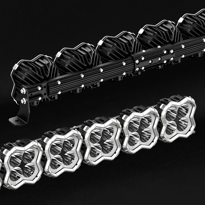 Barra de luces LED conectable con DRL dinámico de dos colores 