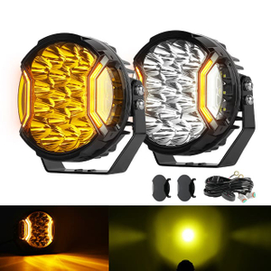 Foco de disparo lateral SideEye Scout de 7 pulgadas con luz de posición 