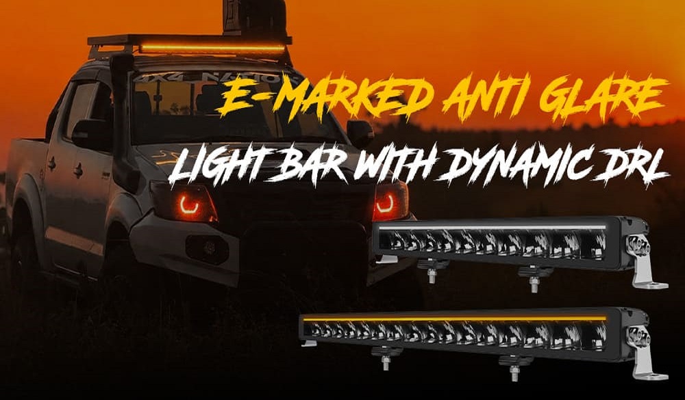 Nueva barra de luces LED 58 Pro: ámbar y blanco en una sola barra